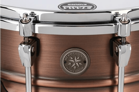 Tama Star Reserve Starphonic Copper Snare Drum - 7 inches x 14 inches, Satin Brushed Copper