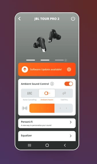 JBL Tour Pro 2 Earphones with Adaptive Noise Canceling JBL Tour Pro 2 Earphones with Adaptive Noise Canceling