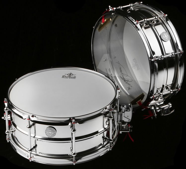 Dunnett Classic Model 2N Snare Drum - 6.5 x 14-inch - Stainless 