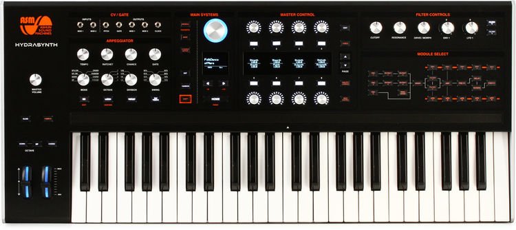 ASM Hydrasynth 49-key 8-voice Polyphonic Wave Morphing