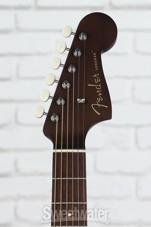 Fender Sonoran Mini Acoustic Guitar - All Mahogany