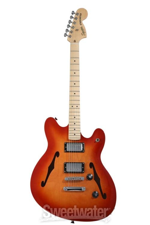 Squier STARCASTER 新品同様品 Squier Affinity Series Starcaster Deluxe Maple Fingerboard