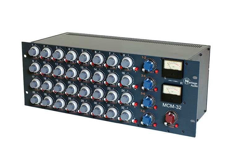 Heritage Audio MCM32 32channel Summing Mixer Sweetwater