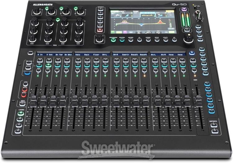 Allen & Heath Qu-5D 38-channel Digital Mixer with Dante