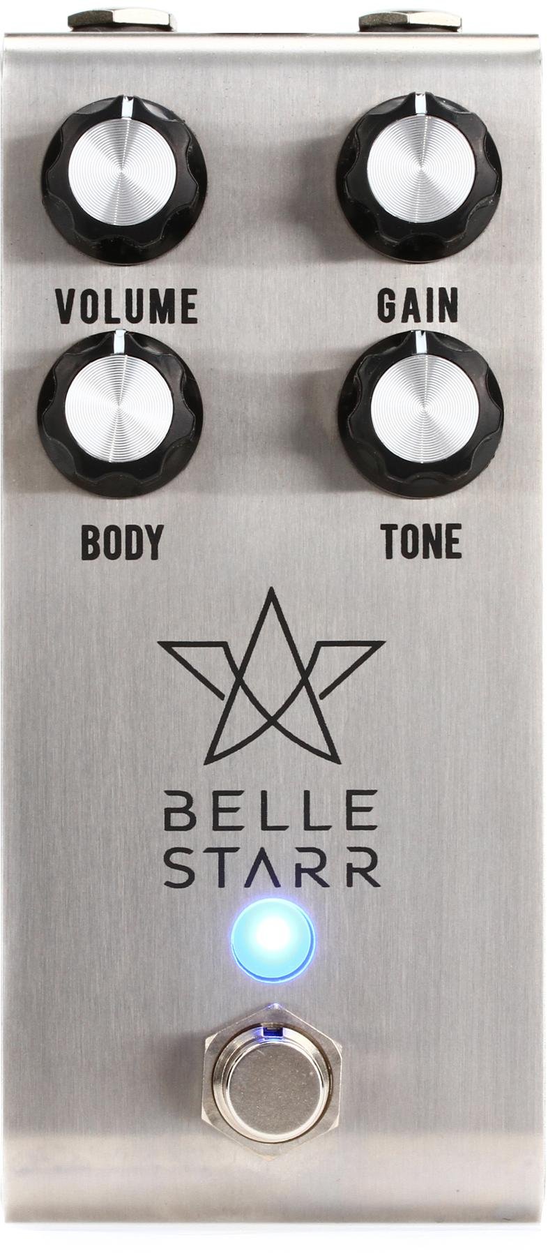 Jackson Audio Belle Starr Overdrive Pedal - Stainless Steel 