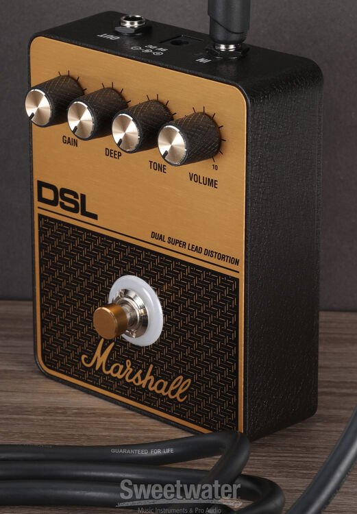 ギター Marshall DSL Distortion Pedal Marshall DSL Overdrive/Distortion Pedal | Sweetwater