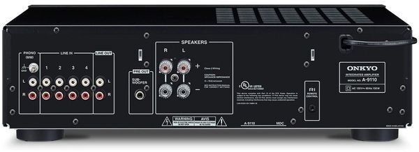 Onkyo A-9110 50-watt Stereo Integrated Amplifier | Sweetwater