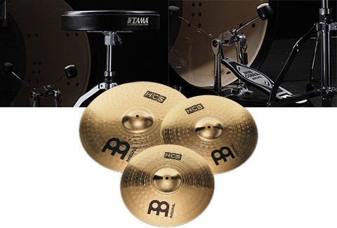 Tama Imperialstar 6-piece Drum Set with Snare Drum and Meinl Cymbals - Coffee Teak Wrap