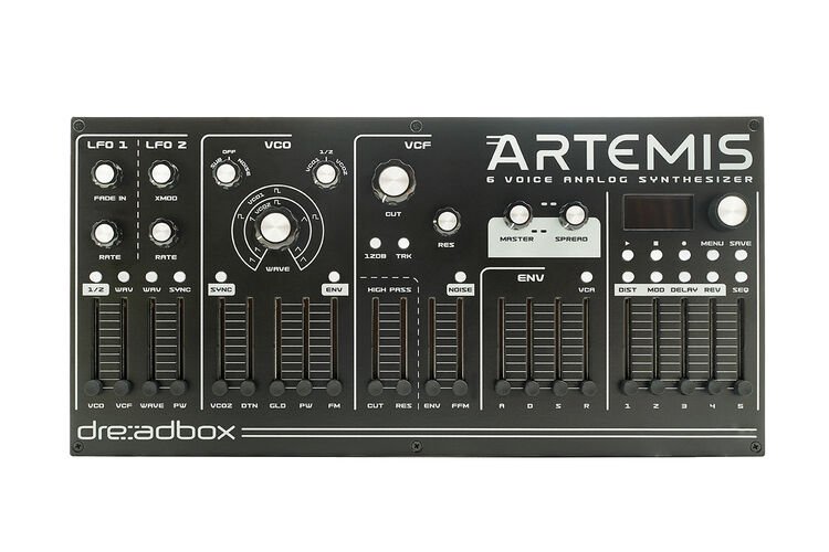 Dreadbox Artemis 6-voice Desktop Polyphonic Analog Synthesizer