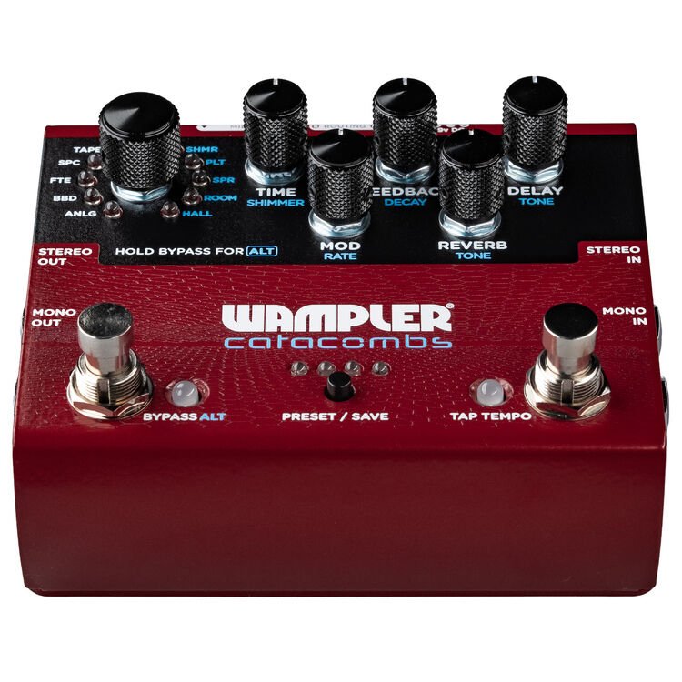 Wampler Catacombs Reverb and Delay Pedal | Sweetwater