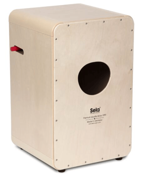 SERA カホン Casela Sela CaSela Pro Snare Cajon - Satin Nut | Sweetwater