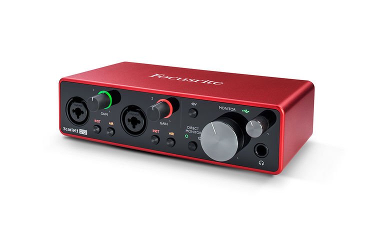 Focusrite Scarlett 2i2 3rd Gen USB Audio Interface | Sweetwater