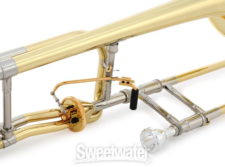 XO 1236LT Professional Trombone F Attachment ThruFlo Valve Clear