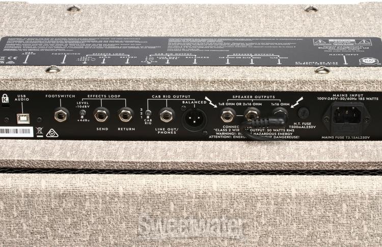 Blackstar St. James 1 x 12-inch 50-watt Tube Combo Amp with EL34 