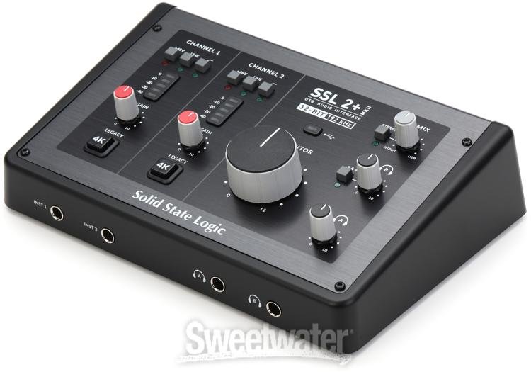 Solid State Logic SSL 2+ MKII USB-C Audio Interface
