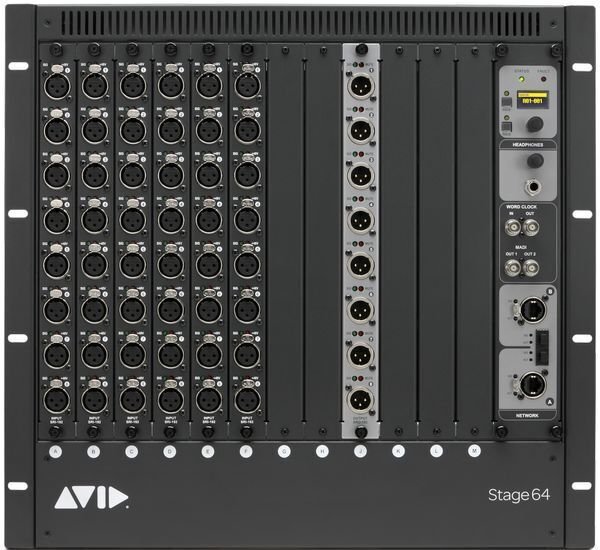 Avid VENUE Stage 64 I/O Rack | Sweetwater