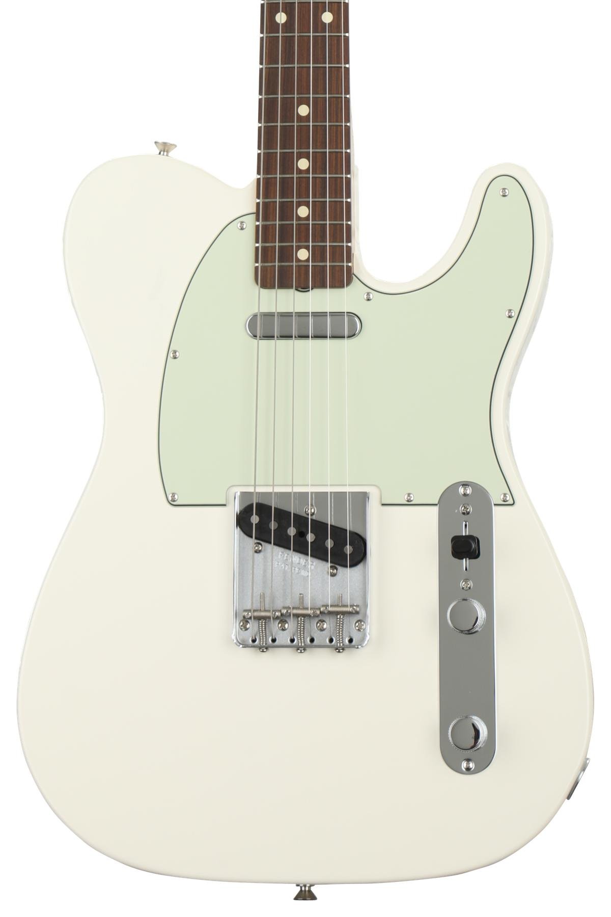 Fender Classic 60s Telecaster Olympic White W Pau Ferro Fender Classic 60s Telecaster Olympic White W Pau Ferro Fingerboard Image 1
