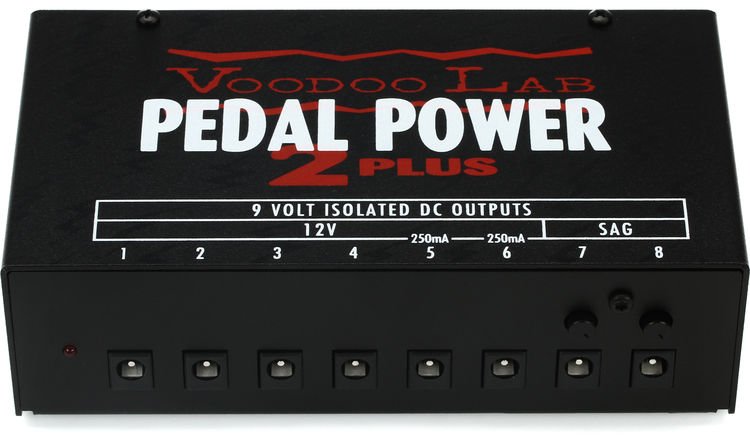 Voodoo Lab Pedal Power 2 Plus Isolated Power Supply Renewed 