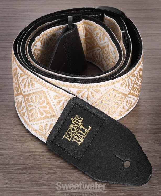 アクセサリー 115p077m629 Ernie Ball Classic Jacquard Guitar Strap - Diamond Blossom