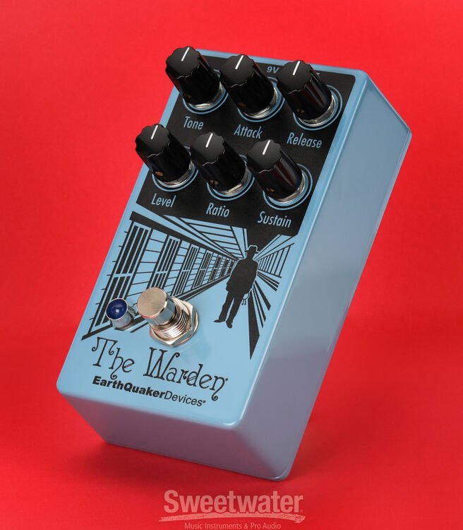 EarthQuaker Devices The Warden ギターエフェクター EarthQuaker Devices The Warden Optical Compressor