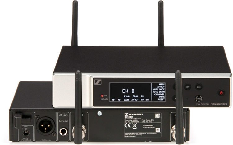 Sennheiser EW-D 835-S Wireless Handheld Microphone System - R1-R6