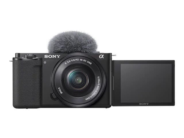 Sony Alpha ZV-E10 Mirrorless Vlog Camera with 16-50mm Lens Kit