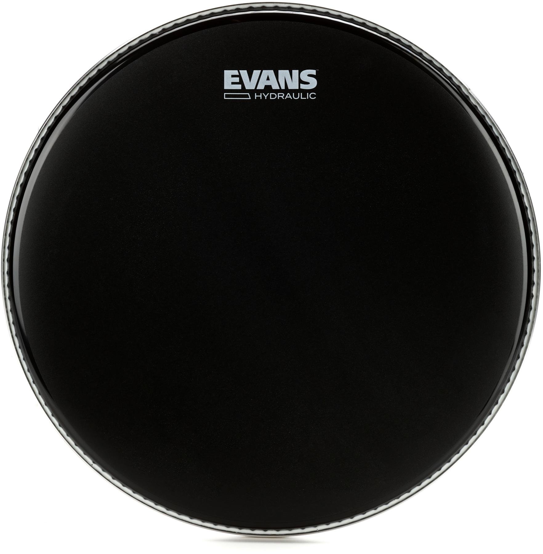 Evans Hydraulic Black Coated Snare Head 