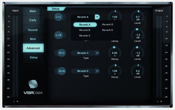 Relab Development VSR S24 Reverb Plug-in | Sweetwater