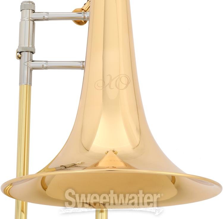 XO 1242RL Professional Bass Trombone - Rose Brass Bell
