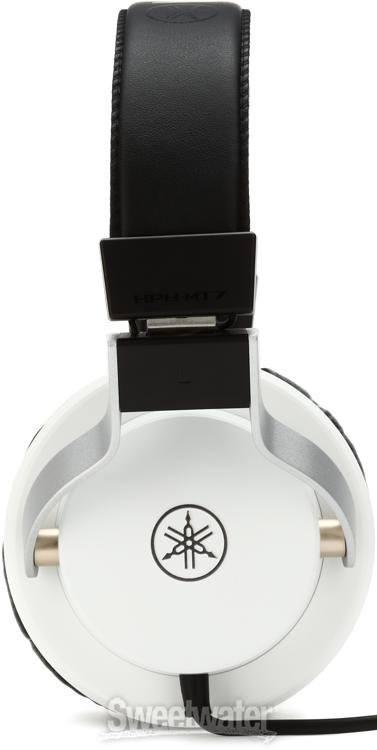 Yamaha HPH-MT7 On-ear Headphones - White | Sweetwater