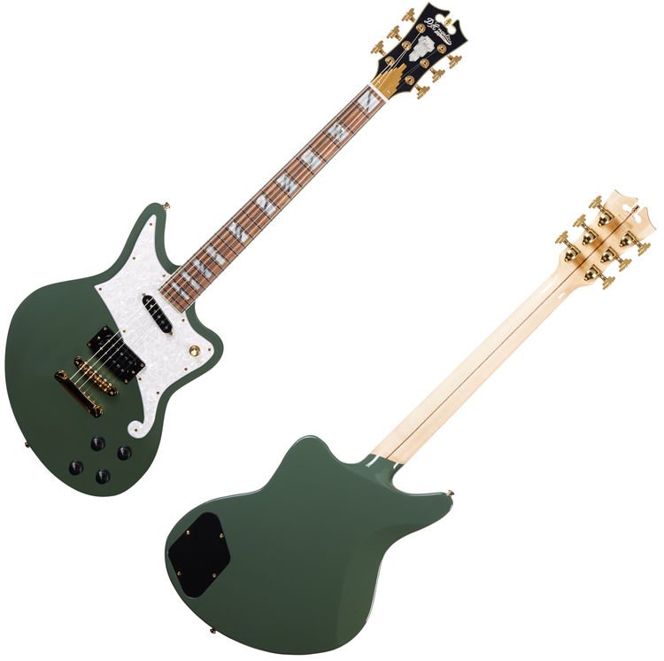 D'Angelico Deluxe Bedford - Hunter Green | Sweetwater