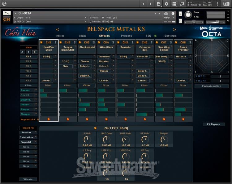 Best Service Chris Hein OCTA Virtual Instrument Software Sweetwater