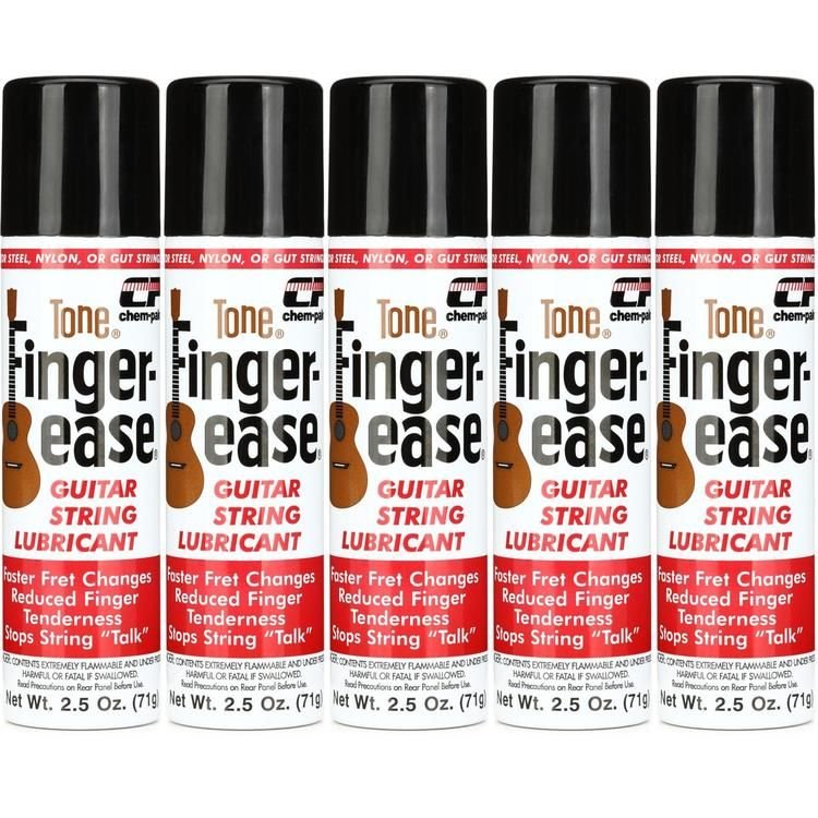 2-PACK Tone Finger-Ease Guitar String Lubricant - Play Faster! 786141220223