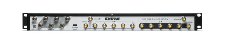 Shure GLXD+ Dual Band Frequency Manager | Sweetwater