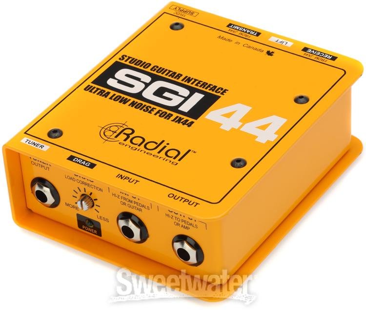 Radial SGI-44 1-channel Studio Guitar Interface for Radial JX-44 Signal  Manager