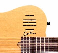 ad9266 crop 1929b0 3 - Godin A12 12-String Acoustic-Electric Guitar - Natural W/Bag