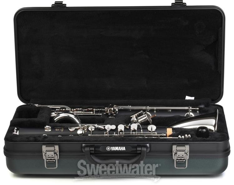 Yamaha YCL-221II Student Bass Clarinet with Nickel Keys