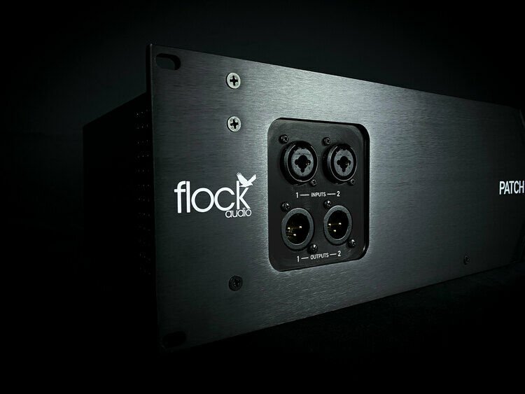 Flock Audio Patch XT 192point Digitally Controlled Analog Patchbay