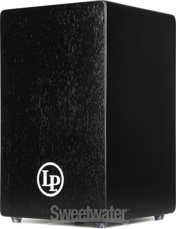 Latin Percussion Black Box II Cajon - Black | Sweetwater
