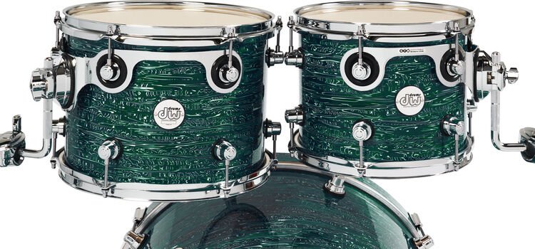 DW DDFP2214GS Design Series 4-piece Shell Pack - Strata Green - Sweetwater  Exclusive