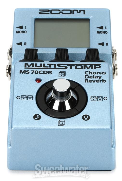 Zoom MSCDR MultiStomp Chorus / Delay / Reverb Pedal   Sweetwater