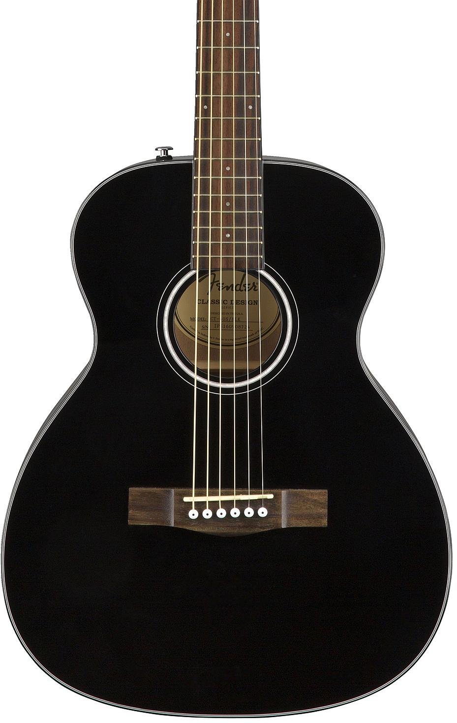 Travel Westerngitarre Fender CT-60S Black 