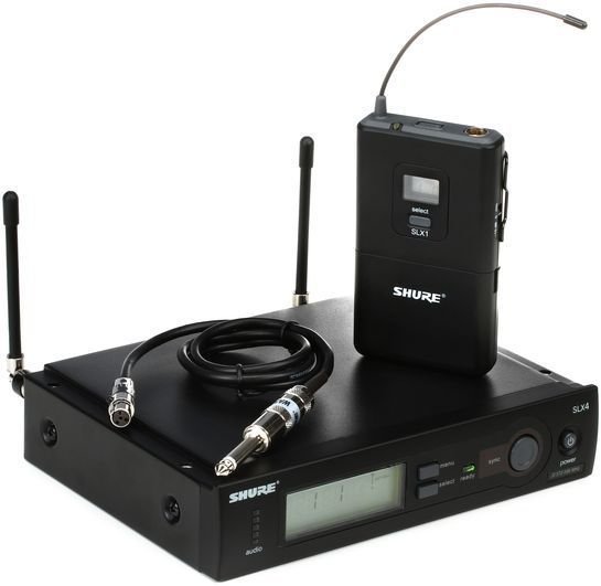 Shure SLX14 Wireless Guitar System - H5 Band | Sweetwater