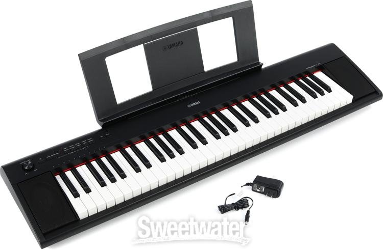 Yamaha Piaggero NP-12 61-key Portable Piano with PA130 Power