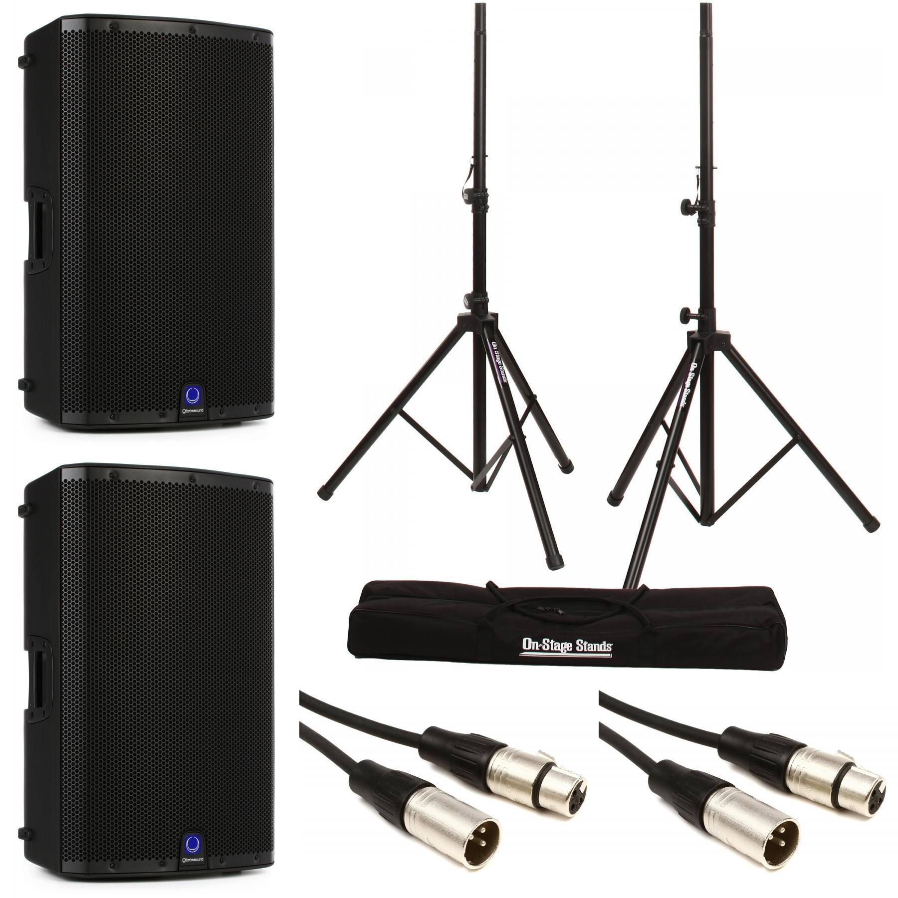 turbosound iq15 2500w 15 powered speaker