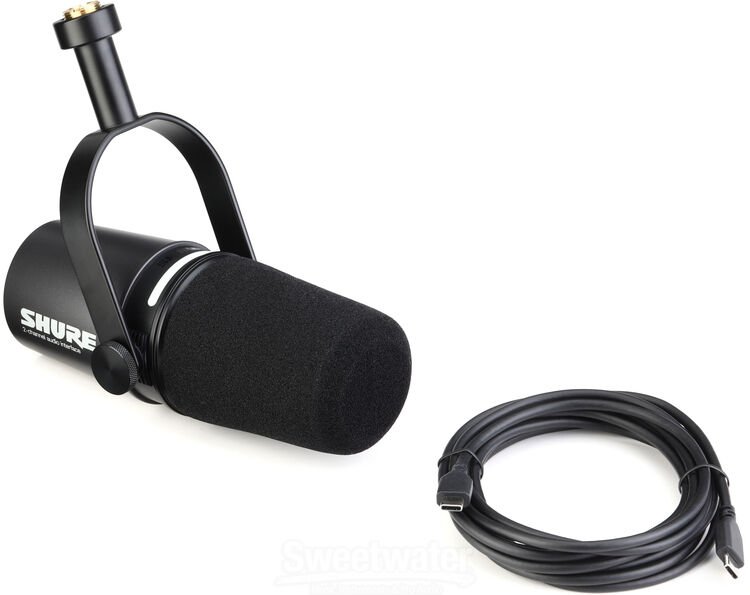 Shure MV7i Smart Mic and Interface | Sweetwater Shure MV7i Smart Mic and Interface | Sweetwater