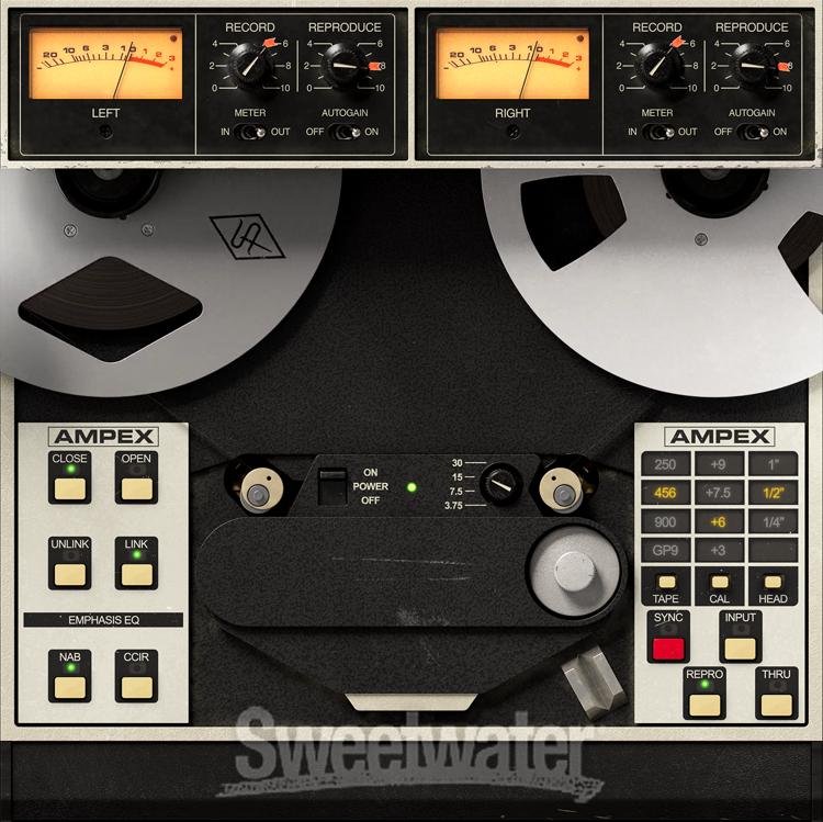 Universal Audio UAD Ampex ATR-102 Mastering Tape Recorder Plug-in