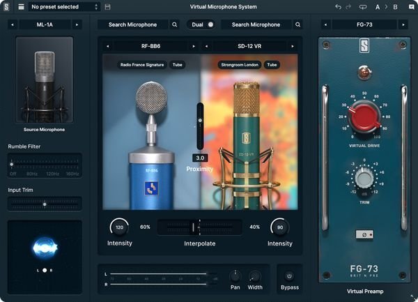 Slate Digital VMS ML-1A Large-diaphragm Condenser Modeling Microphone