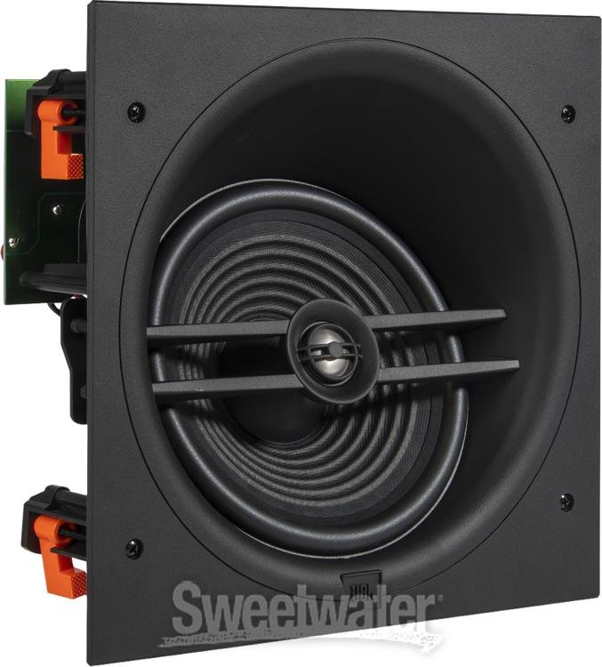 JBL 280CSA Angled In-ceiling Loudspeaker - White | Sweetwater