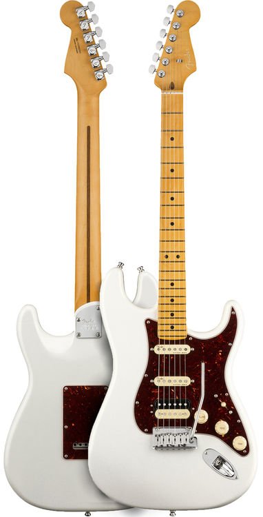 fender ultra stratocaster white